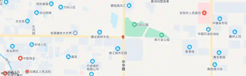安阳中华路文昌大道路口_公交站地图_安阳公交_妙搜公交查询2025