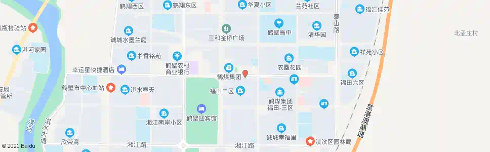 鹤壁福田二区_公交站地图_鹤壁公交_妙搜公交查询2025