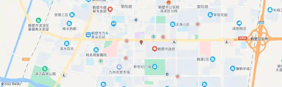 鹤壁行政服务中心_公交站地图_鹤壁公交_妙搜公交查询2025