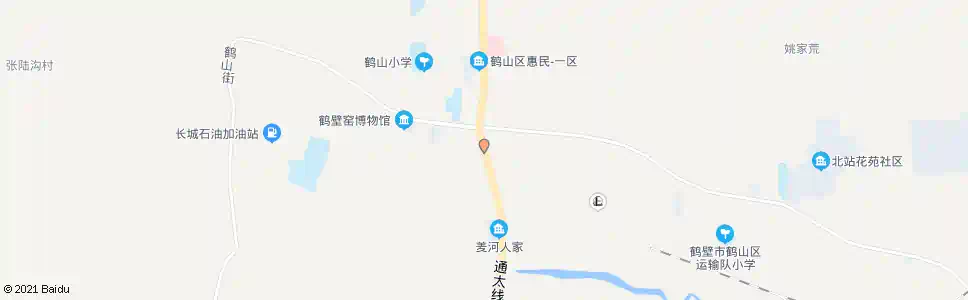 鹤壁鹤壁集北站_公交站地图_鹤壁公交_妙搜公交查询2025