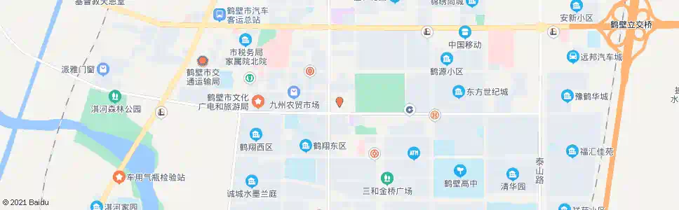 鹤壁人民防空办_公交站地图_鹤壁公交_妙搜公交查询2025