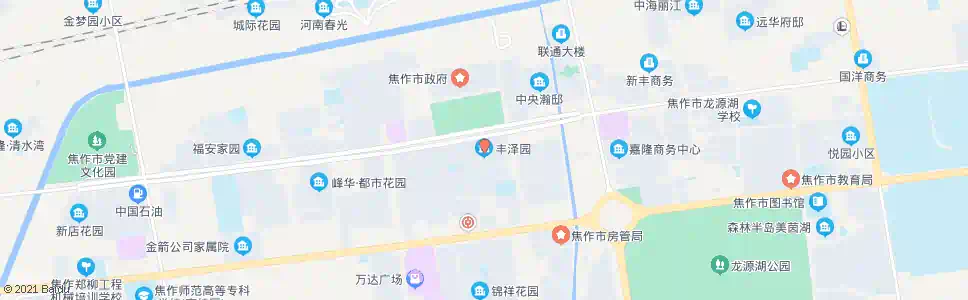 焦作丰泽园小区_公交站地图_焦作公交_妙搜公交查询2025