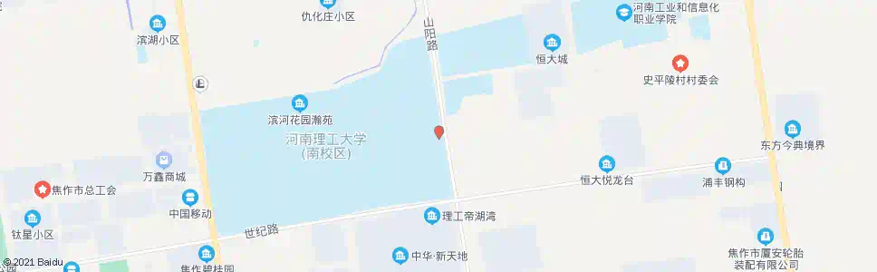 焦作理工大学东门_公交站地图_焦作公交_妙搜公交查询2025