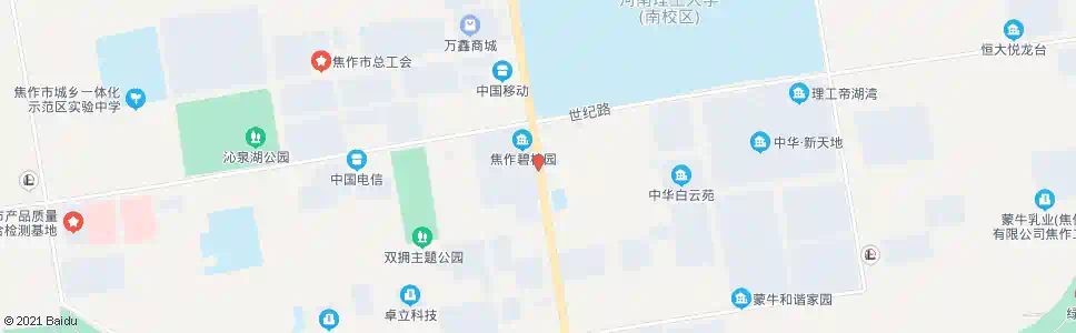焦作南李万_公交站地图_焦作公交_妙搜公交查询2025