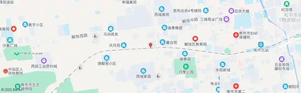 焦作焦西矿家属院_公交站地图_焦作公交_妙搜公交查询2025