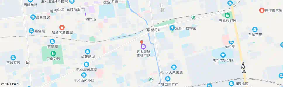 焦作朝阳路北口_公交站地图_焦作公交_妙搜公交查询2025