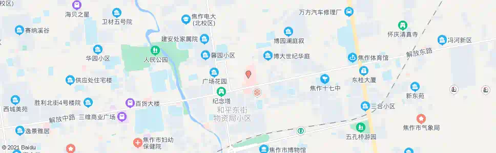 焦作平光医院_公交站地图_焦作公交_妙搜公交查询2025
