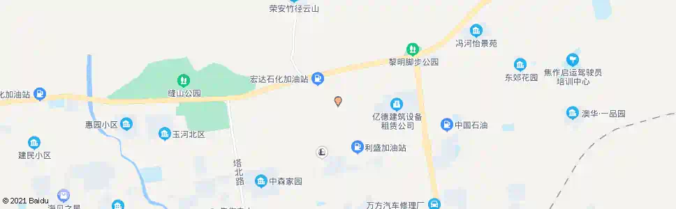 焦作殡仪馆_公交站地图_焦作公交_妙搜公交查询2025