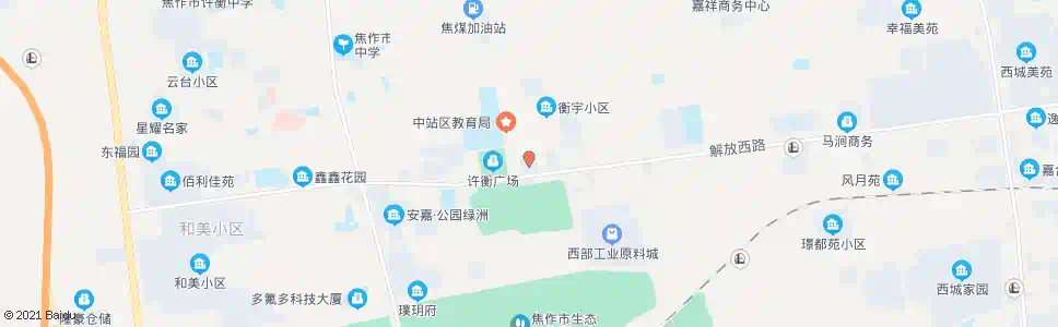 焦作中站区政府_公交站地图_焦作公交_妙搜公交查询2025