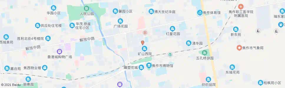 焦作矿山小区_公交站地图_焦作公交_妙搜公交查询2025