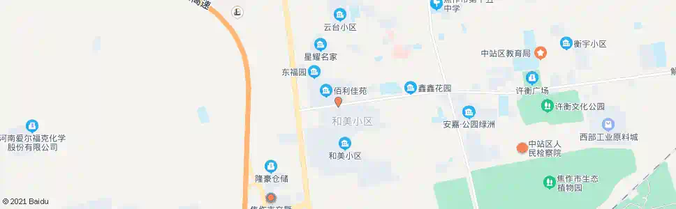 焦作佰利苑小区_公交站地图_焦作公交_妙搜公交查询2025