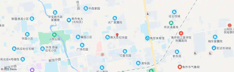 焦作陶一家属院_公交站地图_焦作公交_妙搜公交查询2025