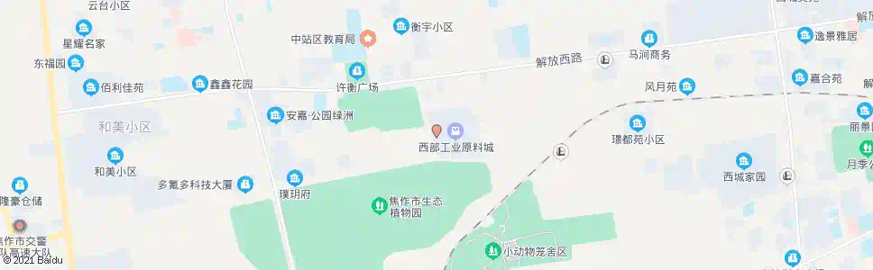 焦作焦作市链条厂_公交站地图_焦作公交_妙搜公交查询2025
