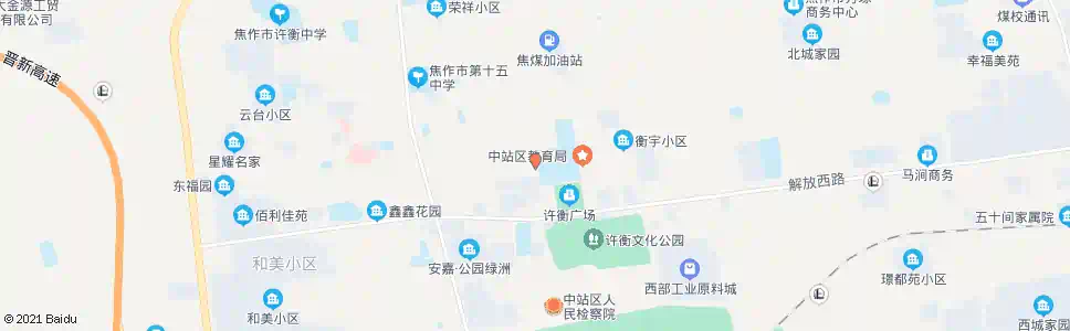 焦作市建委_公交站地图_焦作公交_妙搜公交查询2025