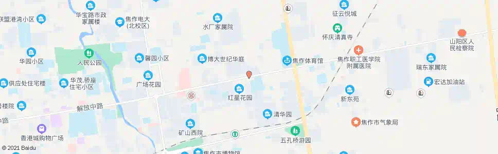 焦作第十七中学_公交站地图_焦作公交_妙搜公交查询2025