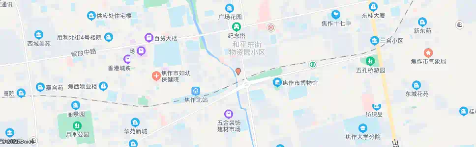 焦作车站街口_公交站地图_焦作公交_妙搜公交查询2025