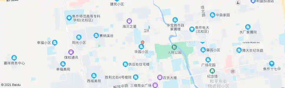 焦作幸福街小学_公交站地图_焦作公交_妙搜公交查询2025