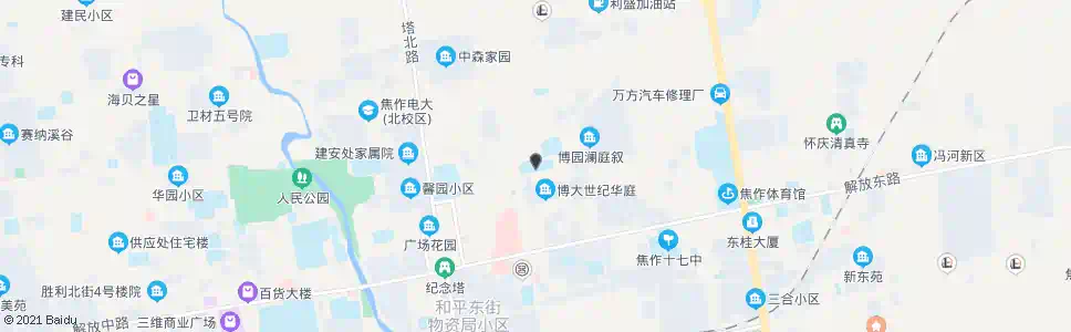 焦作十二中_公交站地图_焦作公交_妙搜公交查询2025