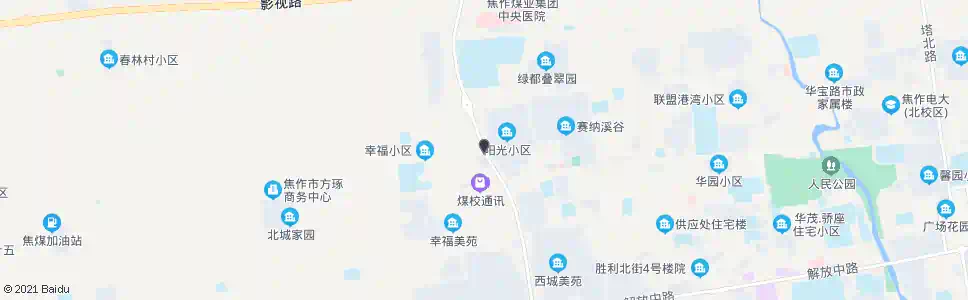 焦作煤校北院_公交站地图_焦作公交_妙搜公交查询2025
