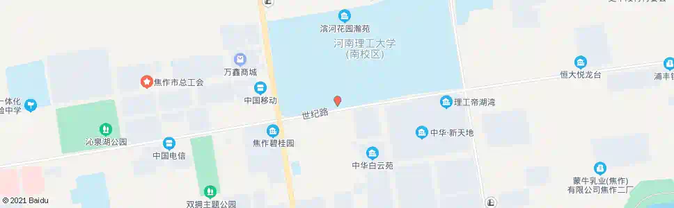 焦作理工大南门_公交站地图_焦作公交_妙搜公交查询2025