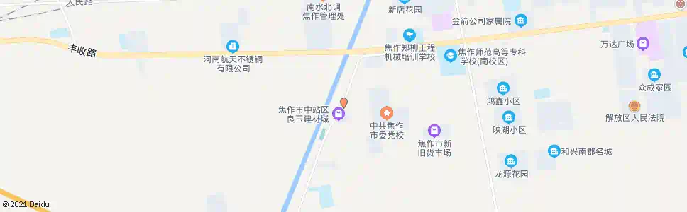 焦作中医院三分院_公交站地图_焦作公交_妙搜公交查询2025