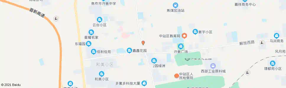 焦作劳模街_公交站地图_焦作公交_妙搜公交查询2025