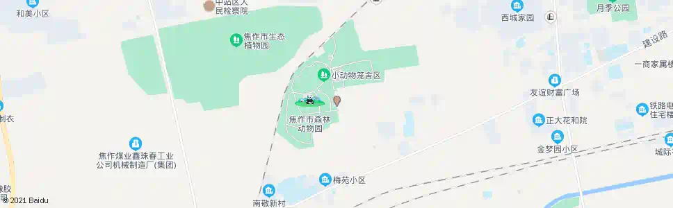 焦作森林公园_公交站地图_焦作公交_妙搜公交查询2025