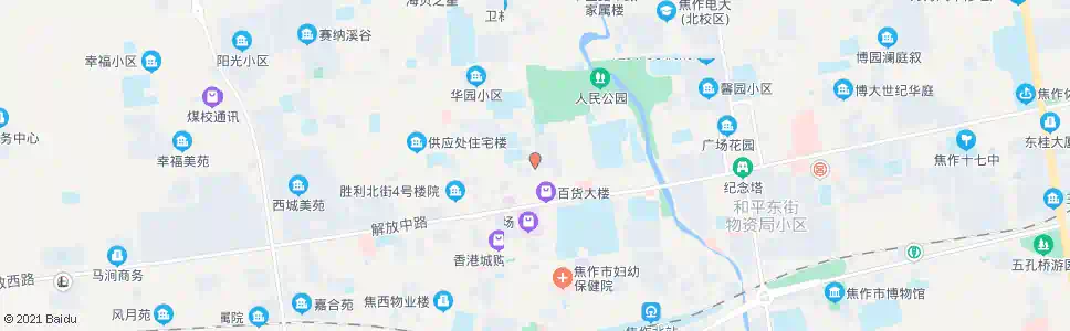 焦作学生路西口_公交站地图_焦作公交_妙搜公交查询2025