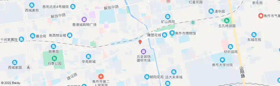 焦作物资城_公交站地图_焦作公交_妙搜公交查询2025
