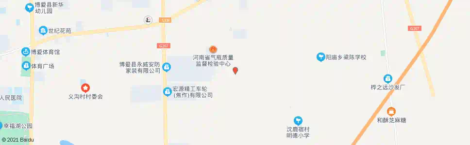 焦作塑料一厂_公交站地图_焦作公交_妙搜公交查询2025