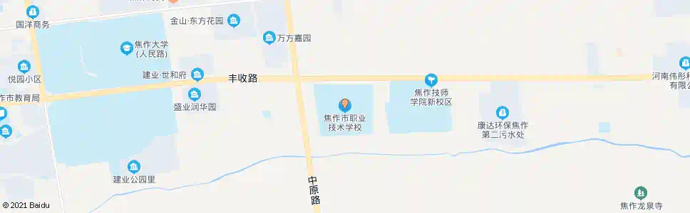 焦作市技校_公交站地图_焦作公交_妙搜公交查询2025