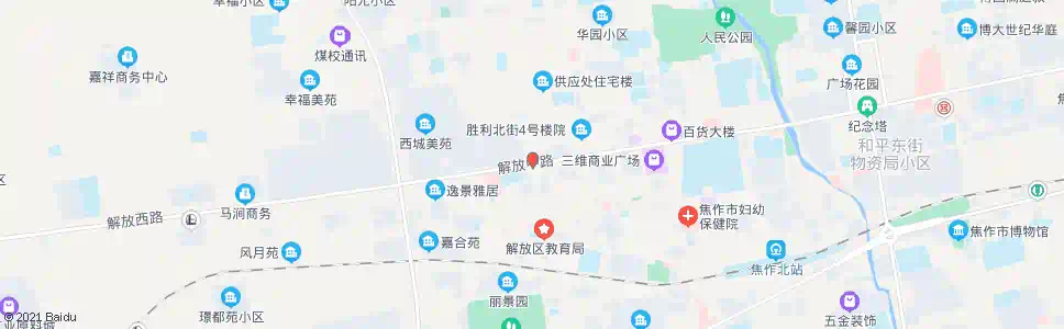 焦作果园路口_公交站地图_焦作公交_妙搜公交查询2025