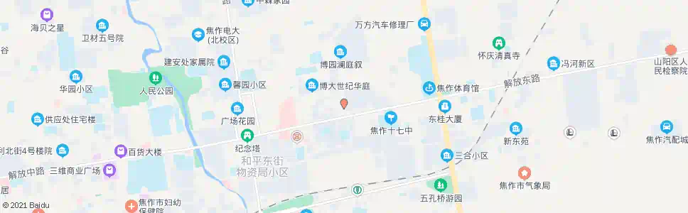 焦作亚细亚大酒店_公交站地图_焦作公交_妙搜公交查询2025