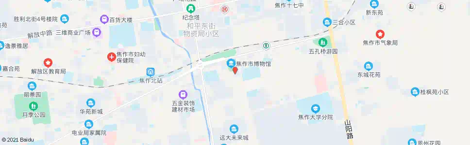 焦作劳动大厦_公交站地图_焦作公交_妙搜公交查询2025