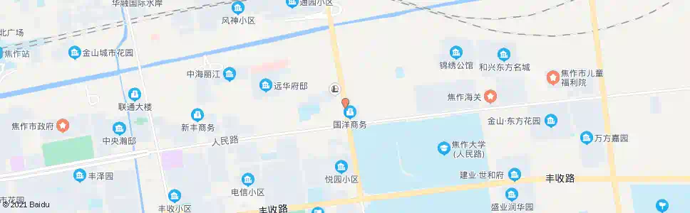 焦作恩村小区_公交站地图_焦作公交_妙搜公交查询2025