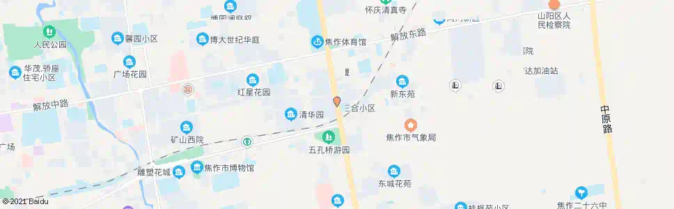 焦作东风小区_公交站地图_焦作公交_妙搜公交查询2025