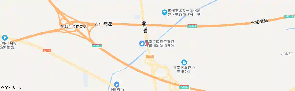 焦作焦晋高速口_公交站地图_焦作公交_妙搜公交查询2025