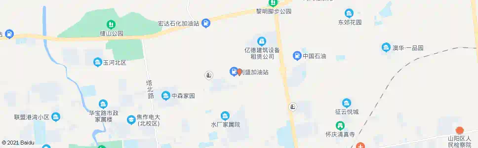 焦作长青路口_公交站地图_焦作公交_妙搜公交查询2025