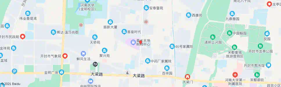 开封电视塔_公交站地图_开封公交_妙搜公交查询2025