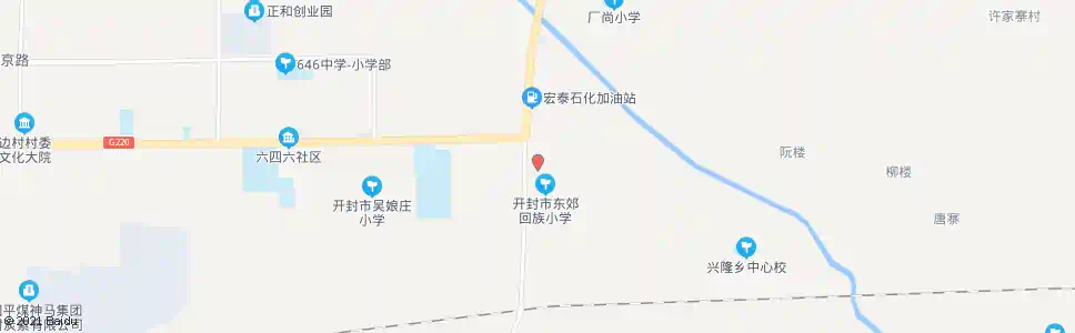 开封程娘庄_公交站地图_开封公交_妙搜公交查询2025