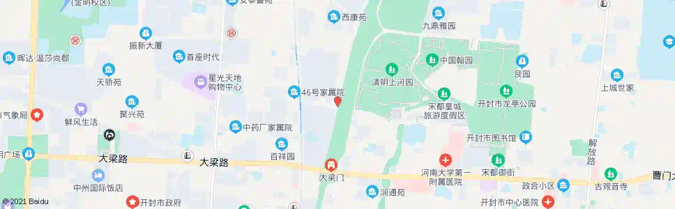 开封梁苑北区_公交站地图_开封公交_妙搜公交查询2025