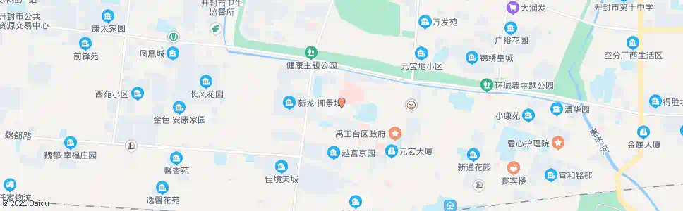 开封医院前街_公交站地图_开封公交_妙搜公交查询2025