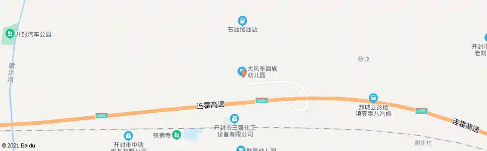 开封卜里寨_公交站地图_开封公交_妙搜公交查询2025