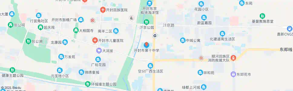 开封开封十中_公交站地图_开封公交_妙搜公交查询2025
