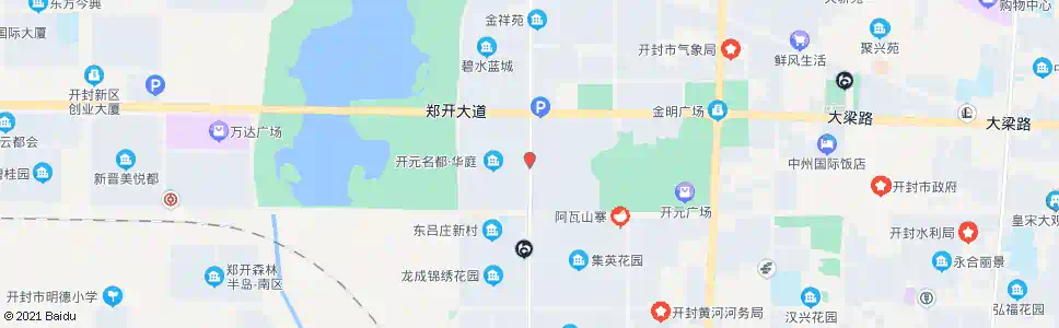 开封金池明郡_公交站地图_开封公交_妙搜公交查询2025