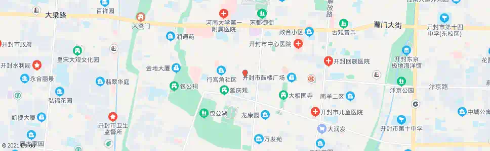 开封行宫角_公交站地图_开封公交_妙搜公交查询2025
