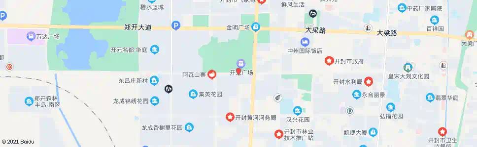 开封荣勋花园_公交站地图_开封公交_妙搜公交查询2025