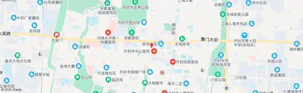 开封北书店街_公交站地图_开封公交_妙搜公交查询2025