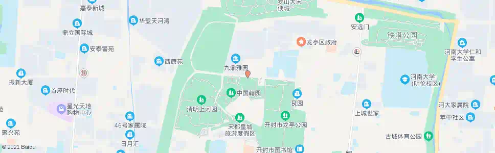 开封天波杨府_公交站地图_开封公交_妙搜公交查询2025