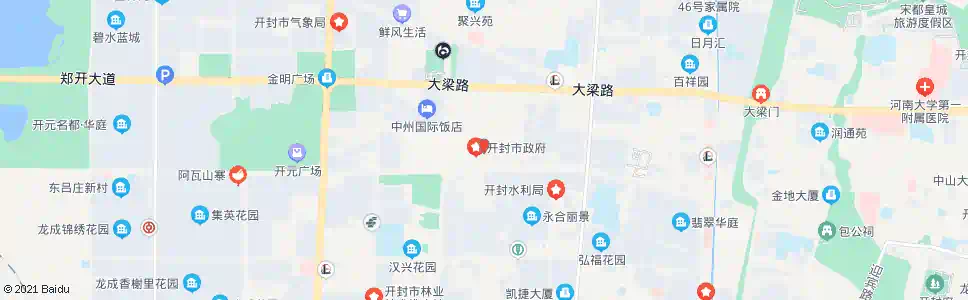 开封开封市委_公交站地图_开封公交_妙搜公交查询2025